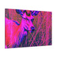 Pink Deer - Canvas - Wildlife