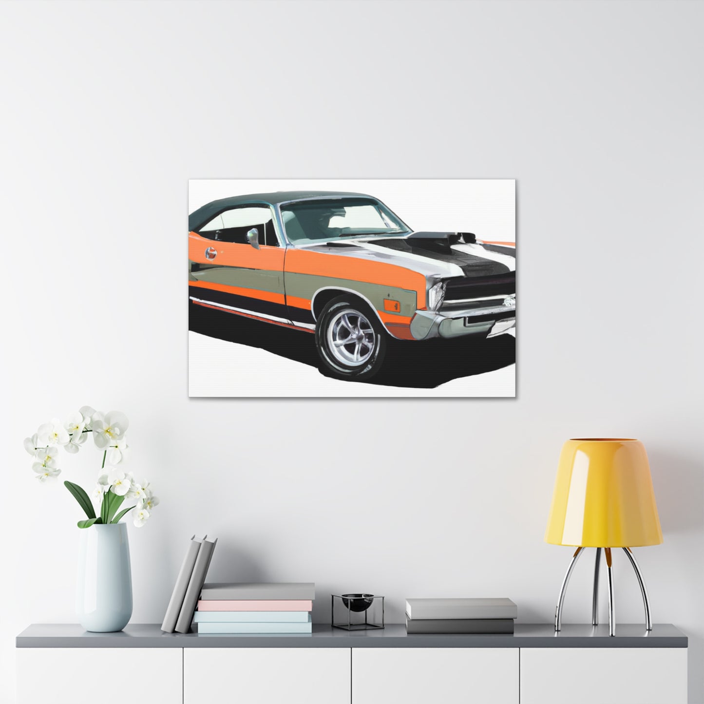 Dragster Flash - Automobile - Canvas