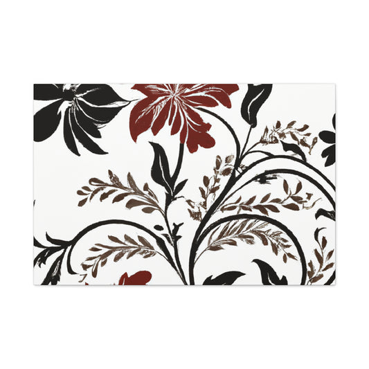 Lotusly - Floral - Canvas