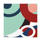 "Scintillating Sunrise - Midcentury" - Canvas