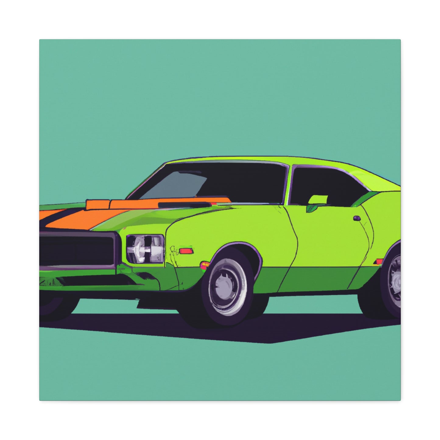 Street Shaker - Automobile - Canvas