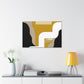 Sloping Staircase - Midcentury Canvas