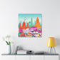 Taj Mahal - Destination India - Canvas