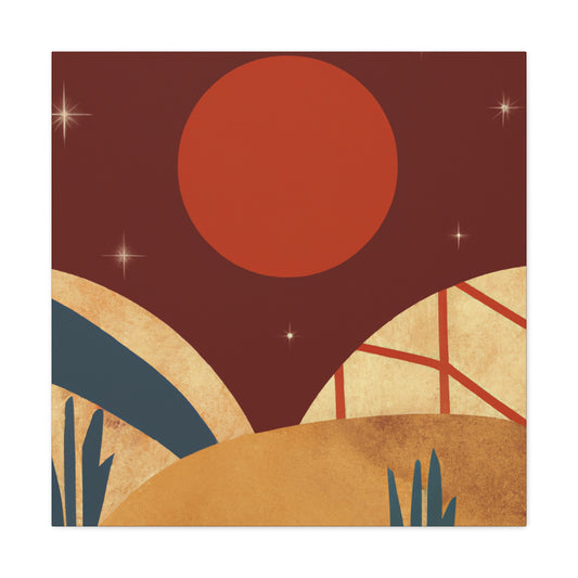 Faded Funk - Midcentury - Canvas