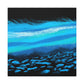 Art Deco Illusion - Vintage Contemporary - Canvas