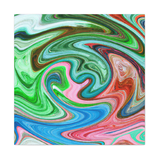 Aqua-Refresca - Abstract - Canvas