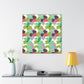 Blossom Bright - Floral - Canvas