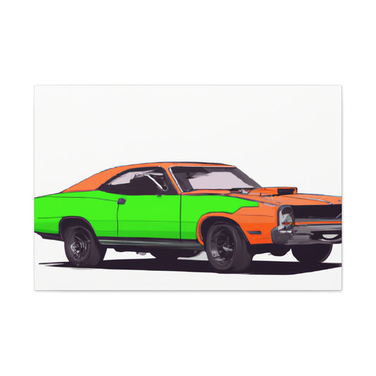 Rusty Impala - Automobile - Canvas