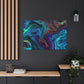 Electric Blue - Canvas - Abstract