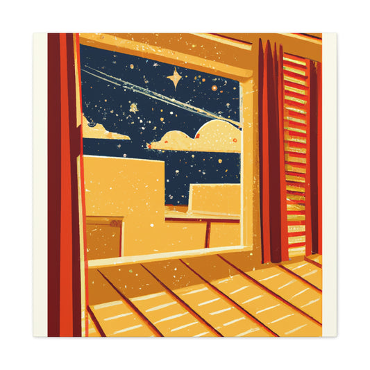 Shudder - Midcentury Canvas