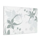 Grey Vine - Floral - Canvas