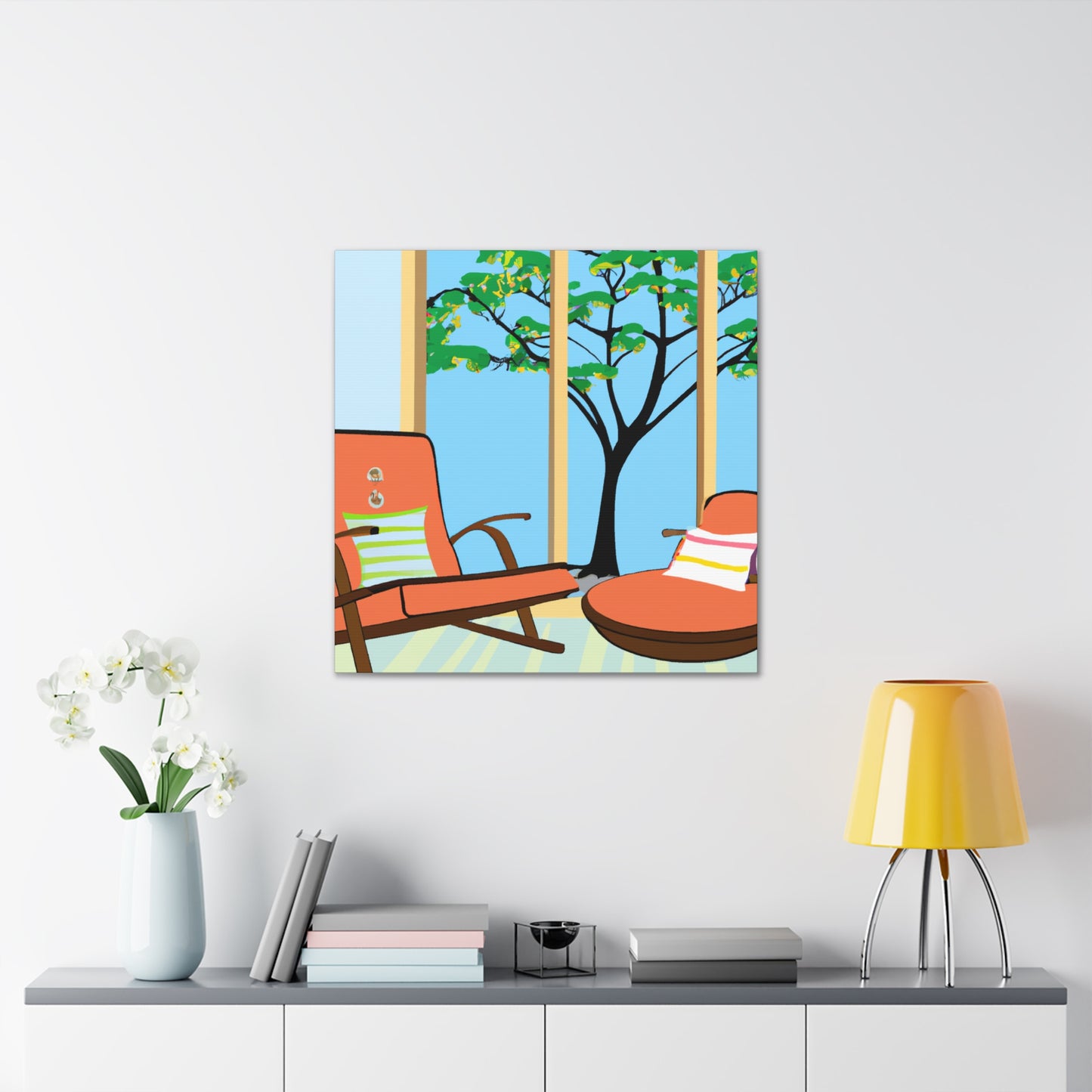 Urbanise- Midcentury - Canvas