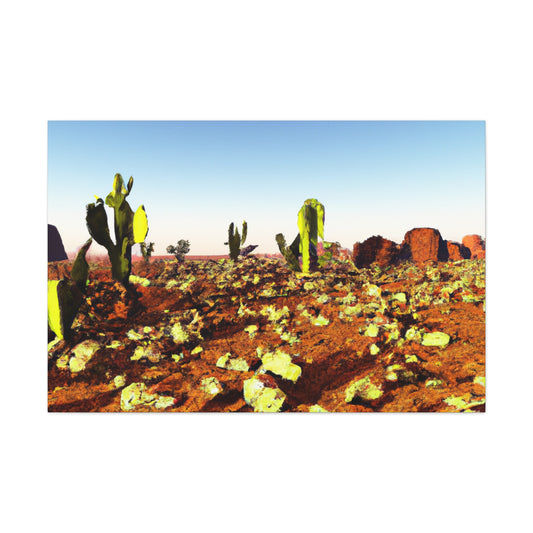 Desert Mirage-Landscape - Canvas