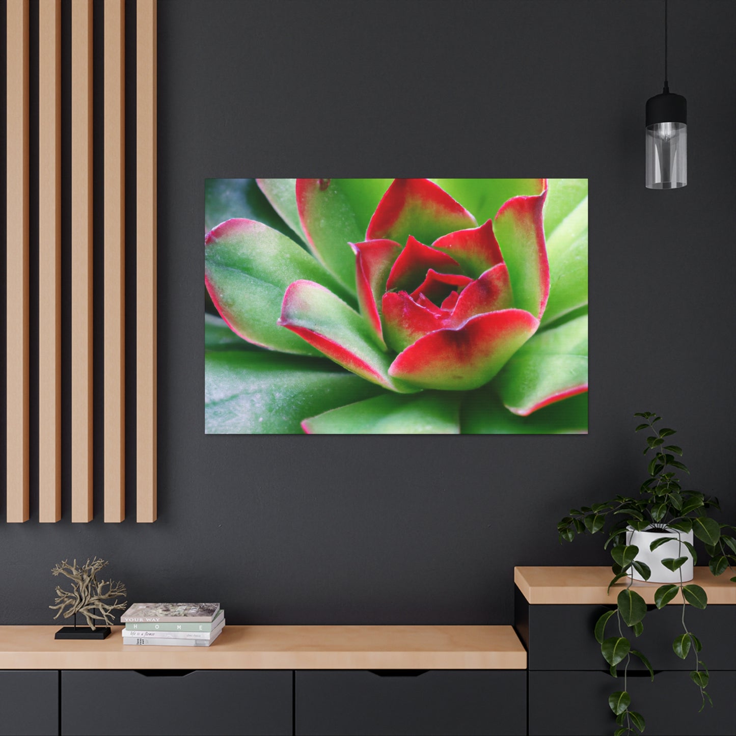 Ariadne of the Red Thread. - Canvas - Succulent