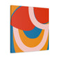 Atomic Burst - Midcentury - Canvas