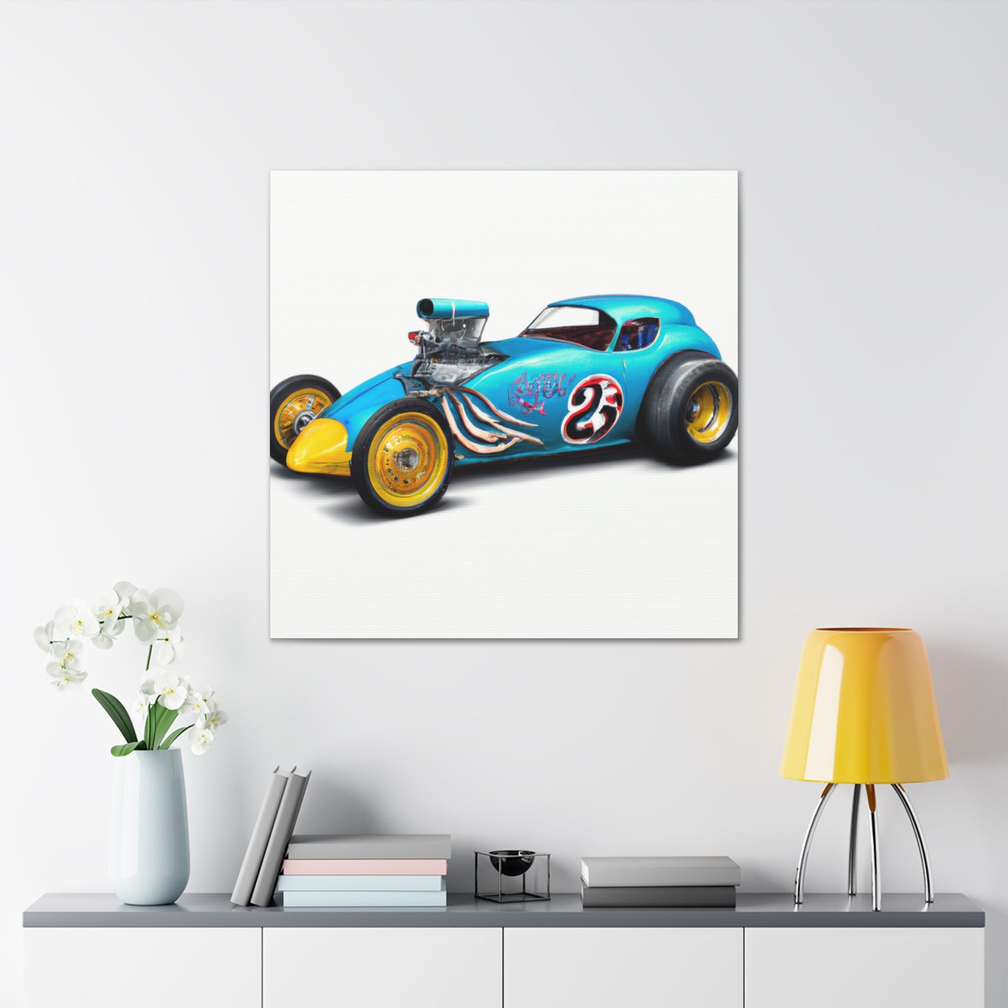 Rusty Rattler - Automobile - Canvas