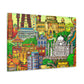 New Delhi - Destination India - Canvas