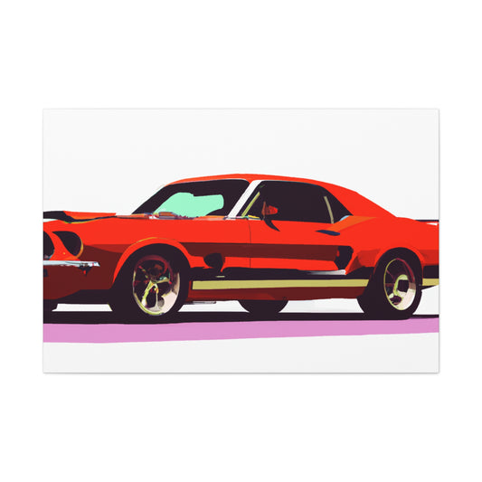 Hot Rodder - Automobile - Canvas