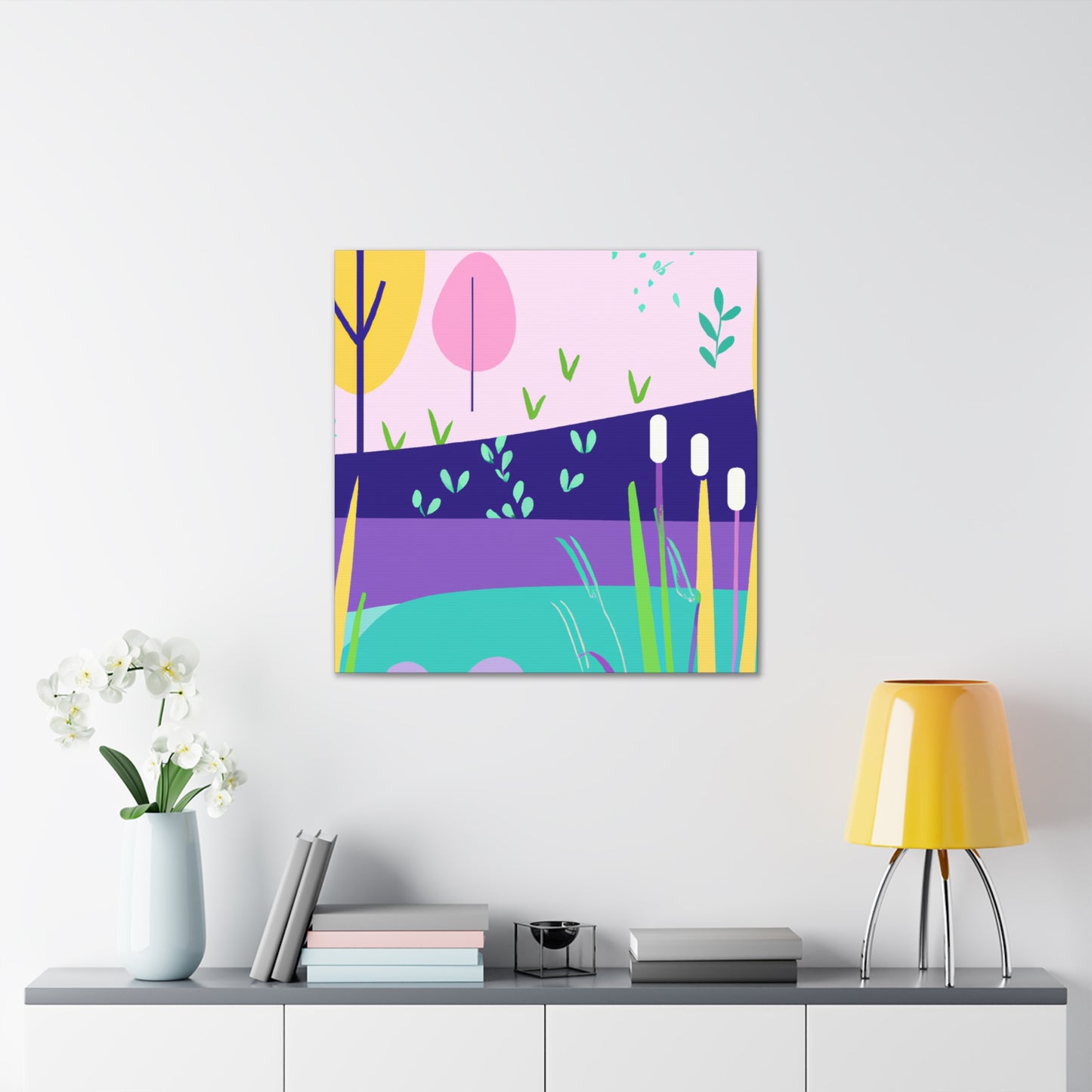 Blossomscape Landscape - Canvas