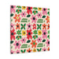 Posy Paradise - Floral - Canvas