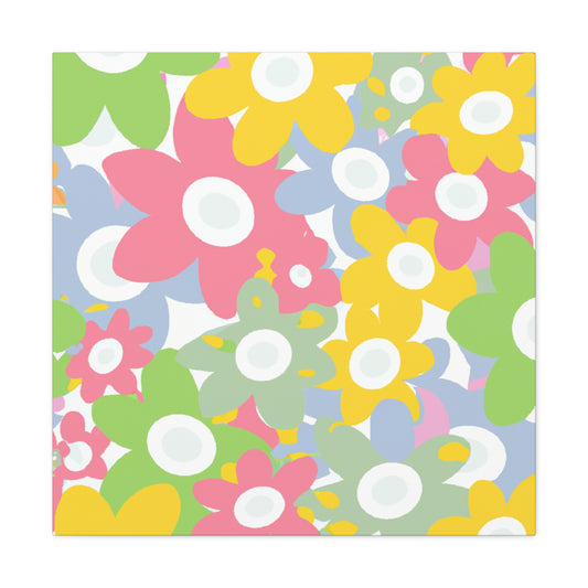 Blushful - Floral - Canvas