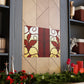 Fall Leaf - Glass Canvas
