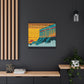 Furfin Flying Fox - Midcentury Canvas