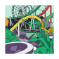 Floradise Landscape - Canvas