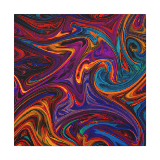 Dark Mystery - Canvas - Abstractt
