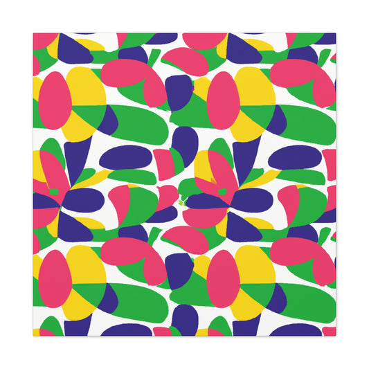 A Flower Power Treasure Hunt! - Floral Canvas