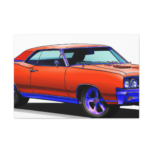 Cherry Bomb - Automobile - Canvas