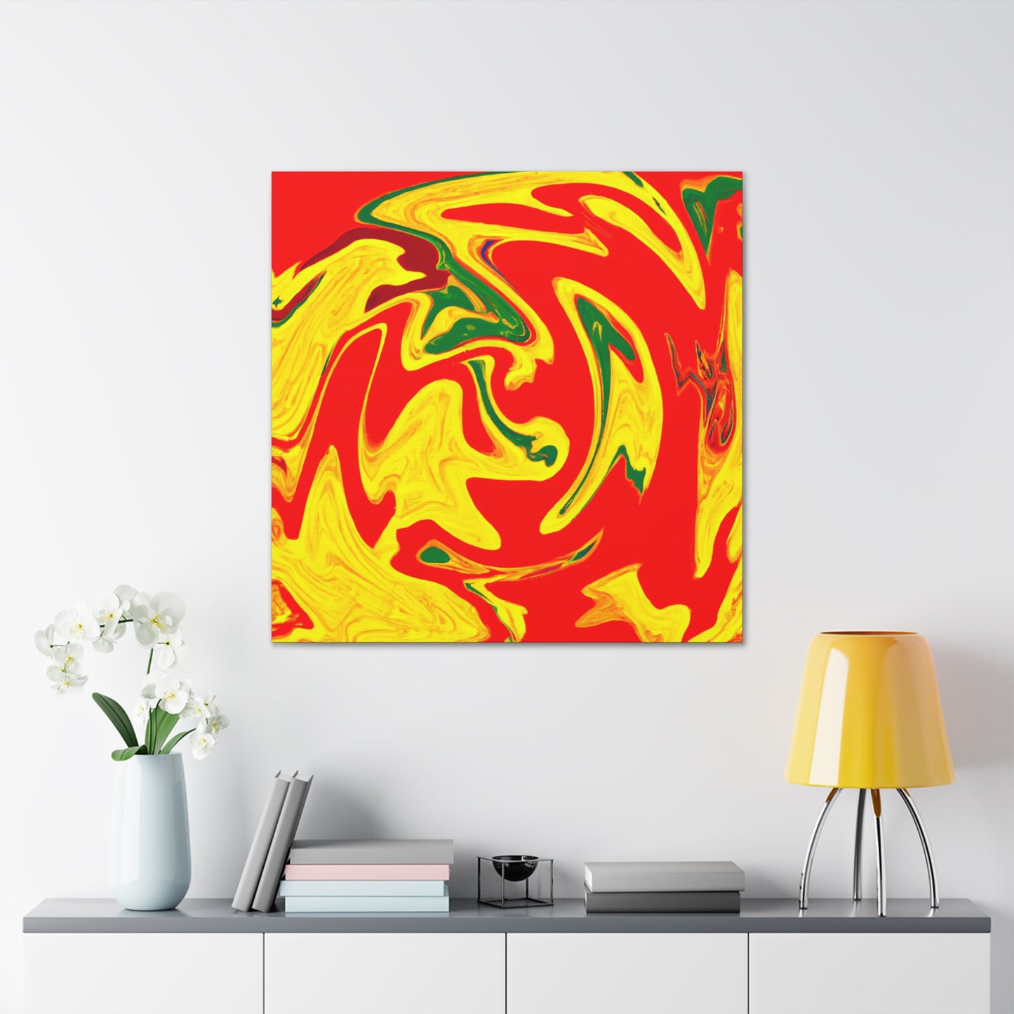 Vapour-Wave Abstract - Canvas