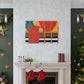 Orange Foxy. - Midcentury Canvas