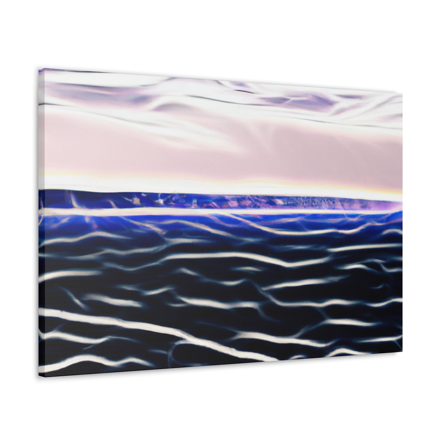 "Flower Power - Vintage Contemporary" - Canvas