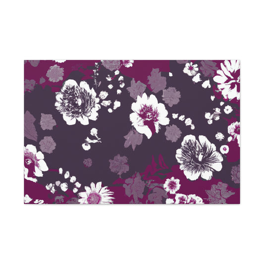 Celestial Bloom - Floral - Canvas