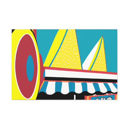 Sunshine Records - Canvas Pop Art