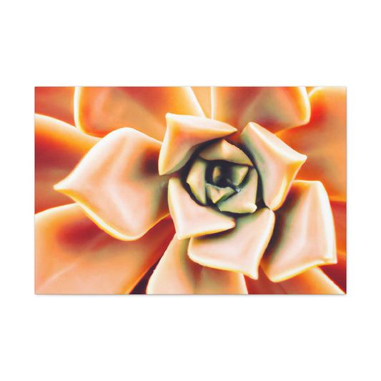 "Melon Symphony" - Canvas - Succulent