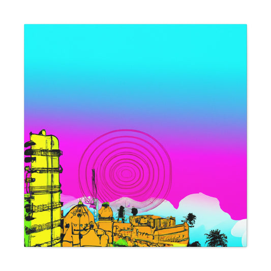 Delhi Delight - Destination India - Canvas