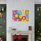 "Creating a Bouquet of Blooms: A Floral Adventure" -Floral Canvas