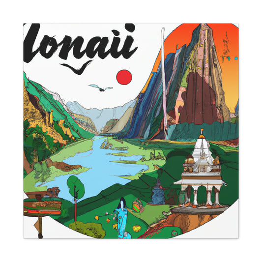 Majestic India - Destination India - Canvas