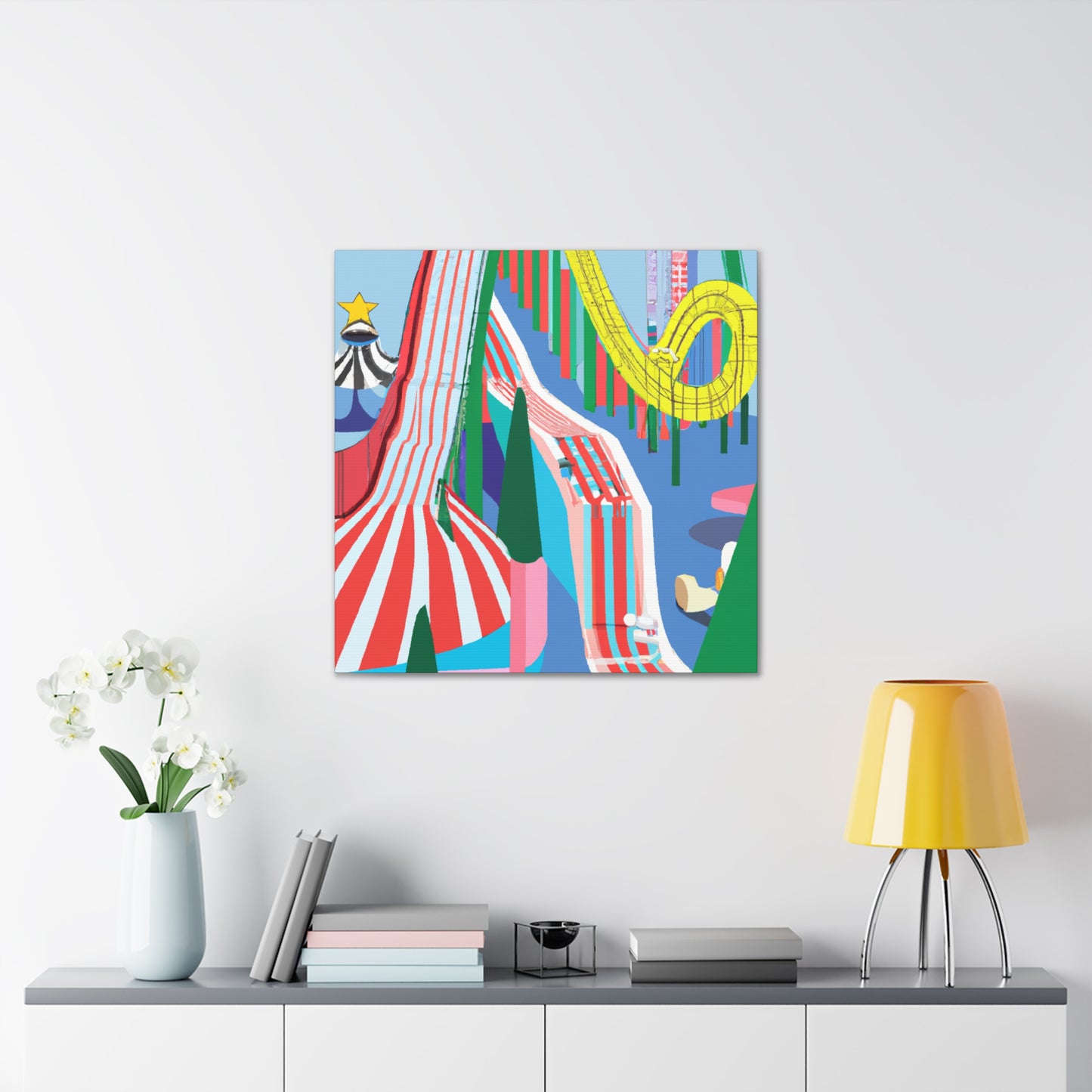 Hoot N Holler - Amusement - Canvas