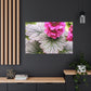 "Garden Fountain Fantasia" - Canvas - Floral