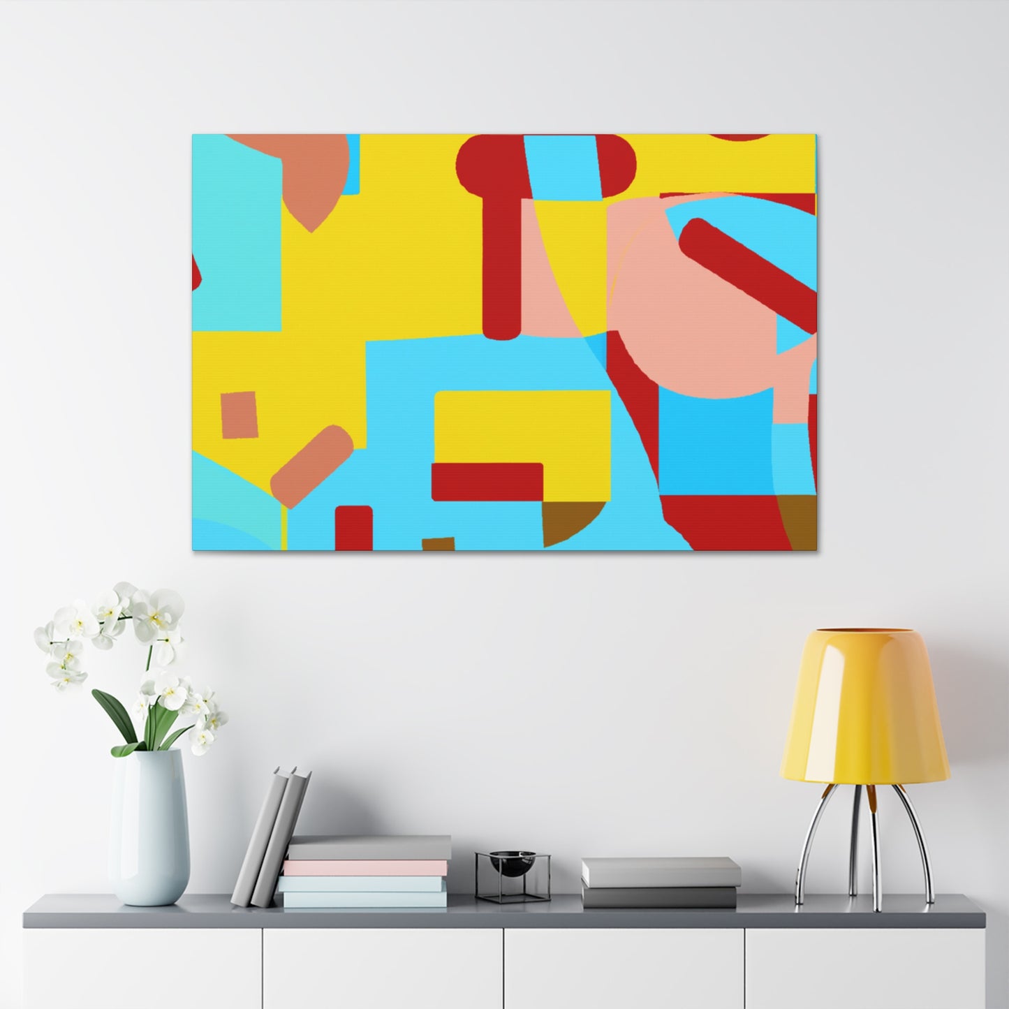Aquamarine Dream - Abstract - Canvas