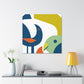 "Chaotic Harmony - Midcentury" - Canvas