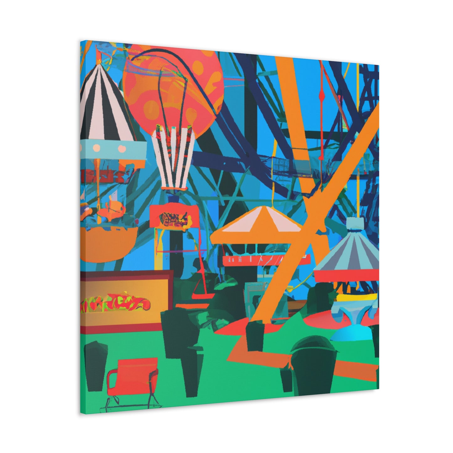 Greenshed - Landscape - Amusement - Canvas