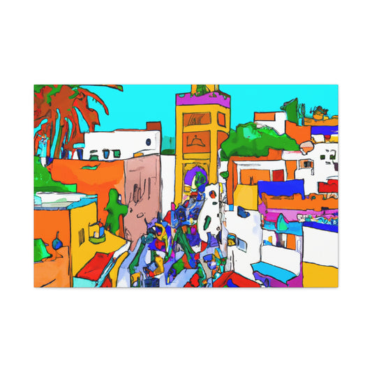 Ibrahim Al-Hassine - Morraco - Canvas