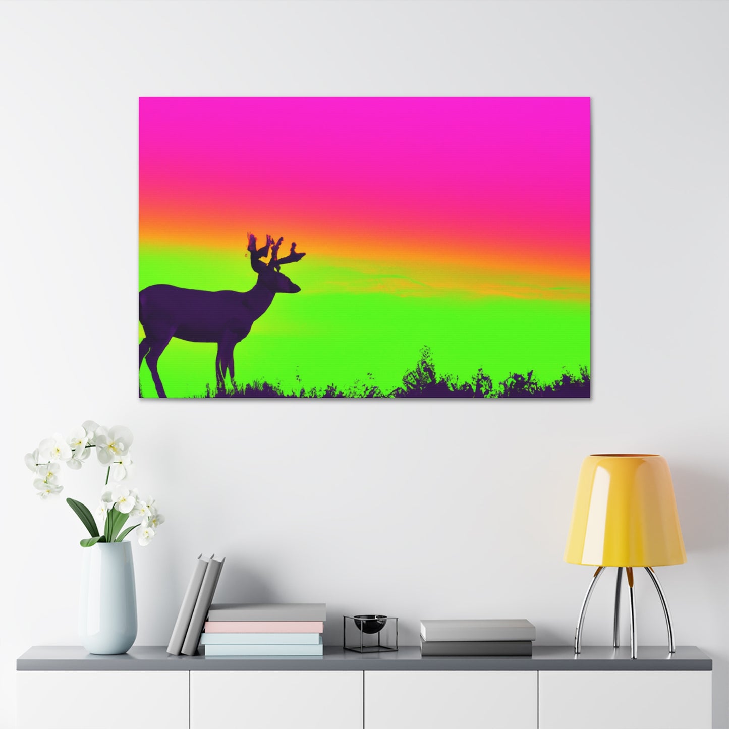 Stud Neon Sky. - Wildlife Canvas