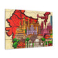 Dazzling Beauty - Destination India - Canvas