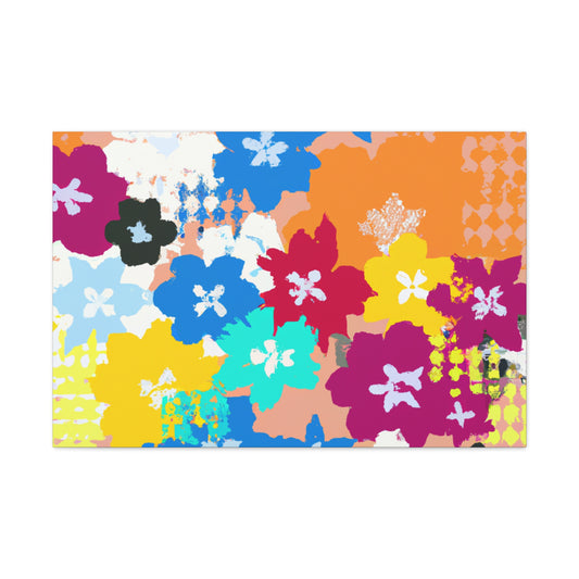 Laila - Floral - Canvas