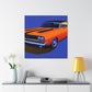 Vintage Vixen - Automobile - Canvas